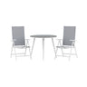 Break Spisebord Rundt 90ø + Break stoler Venture Design Spisegruppe
