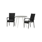 Break Spisebord Rundt 90ø + Anna stoler Venture Design Spisegruppe