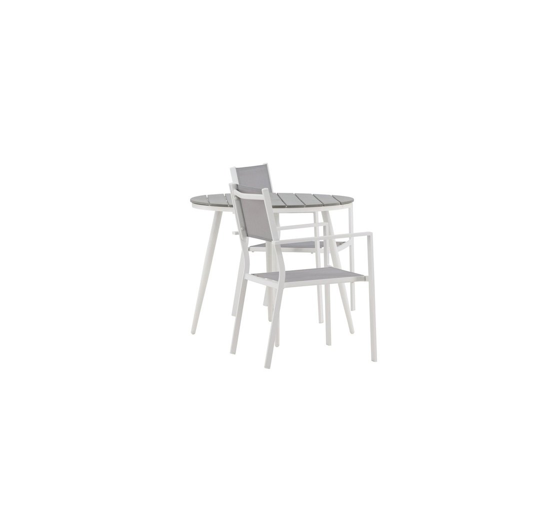 Break Spisebord Rundt 90ø + Copacabana Venture Design Spisegruppe