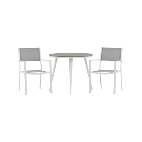 Break Spisebord Rundt 90ø + Copacabana Venture Design Spisegruppe