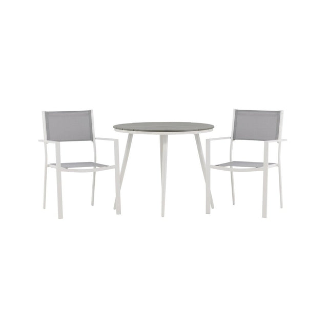 Break Spisebord Rundt 90ø + Copacabana Venture Design Spisegruppe