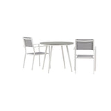 Break Spisebord Rundt 90ø + Copacabana Venture Design Spisegruppe