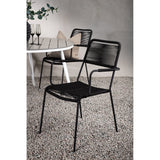 Pause Spisebord Rundt 120ø + Lindos Lenestol Venture Design Spisegruppe