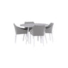 Break Spisebord Rundt 120ø + Spoga spisestoler Venture Design Spisegruppe