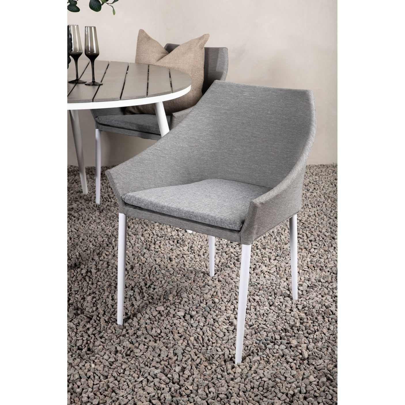 Break Spisebord Rundt 120ø + Spoga spisestoler Venture Design Spisegruppe