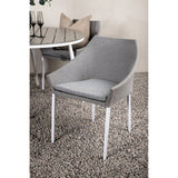 Break Spisebord Rundt 120ø + Spoga spisestoler Venture Design Spisegruppe