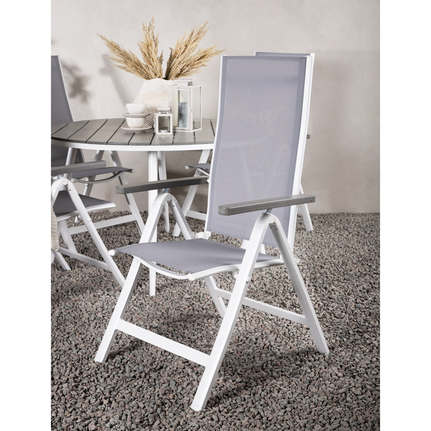 Pause Spisebord Rundt 120ø + Albany Venture Design Spisegruppe