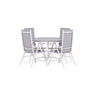 Break Spisebord Rundt 120ø + Break stoler Venture Design Spisegruppe