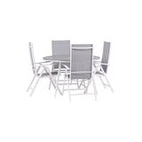 Break Spisebord Rundt 120ø + Break stoler Venture Design Spisegruppe