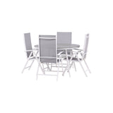 Break Spisebord Rundt 120ø + Break stoler Venture Design Spisegruppe