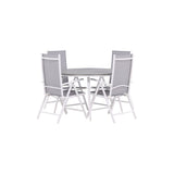 Break Spisebord Rundt 120ø + Break stoler Venture Design Spisegruppe