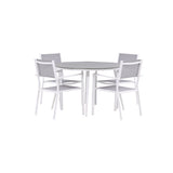 Pause Spisebord Rundt 120ø + Copacabana Venture Design Spisegruppe