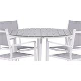 Pause Spisebord Rundt 120ø + Copacabana Venture Design Spisegruppe