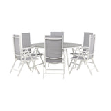 Break Spisebord Rundt 150ø + Break stoler Venture Design Spisegruppe