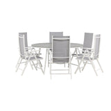 Break Spisebord Rundt 150ø + Break stoler Venture Design Spisegruppe