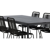 Modena Spisebord 200*100cm + Lindos stol Venture Design Spisegruppe