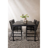 Modena Spisebord 200*100cm + Lindos stol Venture Design Spisegruppe