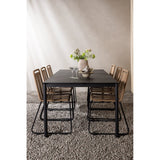 Modena Spisebord 200*100cm + Lindos Venture Design Spisegruppe