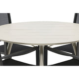 Lina spisebord Rundt120 cm + Copacabana Venture Design Spisegruppe