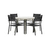 Lina spisebord Rundt120 cm + Copacabana Venture Design Spisegruppe
