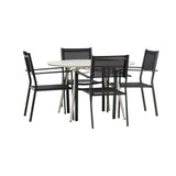 Lina spisebord Rundt120 cm + Copacabana Venture Design Spisegruppe