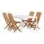 Togo Spisebord 150*100 + Ghana stol Venture Design Spisegruppe