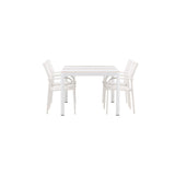 Togo Spisebord 150*100 + Santorini Armstol Venture Design Spisegruppe