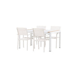 Togo Spisebord 150*100 + Santorini Armstol Venture Design Spisegruppe