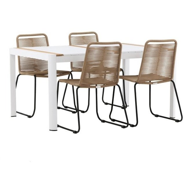 Togo Spisebord 150*100 + Lindos Venture Design Spisegruppe