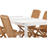 Togo Spisebord 200*100 + Ghana stol Venture Design Spisegruppe