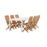 Togo Spisebord 200*100 + Ghana stol Venture Design Spisegruppe