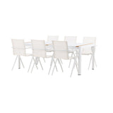 Togo Spisebord 200*100 + Alina spisestoler Venture Design Spisegruppe