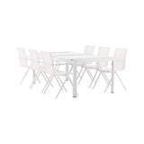 Togo Spisebord 200*100 + Alina spisestoler Venture Design Spisegruppe