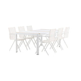 Togo Spisebord 200*100 + Alina spisestoler Venture Design Spisegruppe