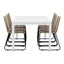 Togo Spisebord 200*100 + Lindos Venture Design Spisegruppe