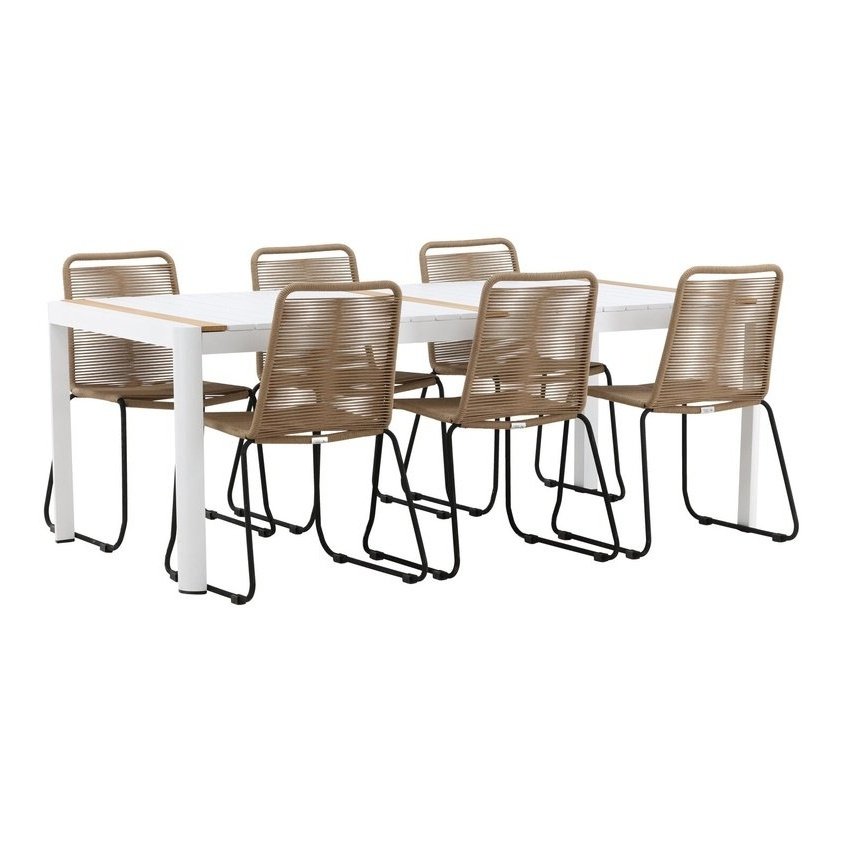 Togo Spisebord 200*100 + Lindos Venture Design Spisegruppe