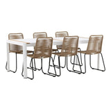 Togo Spisebord 200*100 + Lindos Venture Design Spisegruppe
