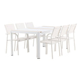 Togo Spisebord 200*100 + Santorini Armstol Venture Design Spisegruppe