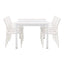 Togo Spisebord 200*100 + Santorini Armstol Venture Design Spisegruppe