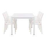 Togo Spisebord 200*100 + Santorini Armstol Venture Design Spisegruppe