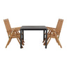 Togo Spisebord 150*90 + Kenyaisjon stoler Venture Design Spisegruppe