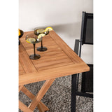 Kenya foldbart bord 70*70cm + Copacabana stol Venture Design Spisegruppe