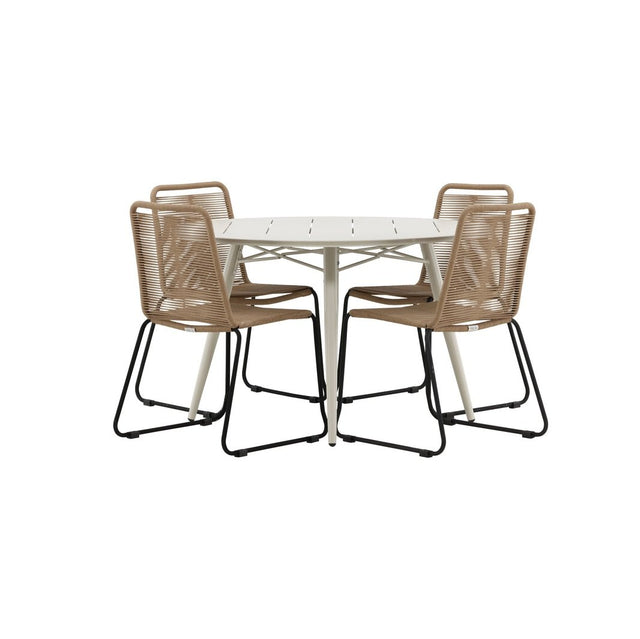 Lina spisebord Rundt120 cm- Lindos Venture Design Spisegruppe