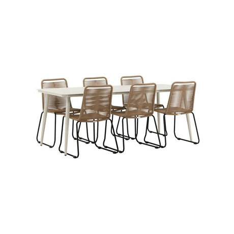 Lina spisebord 200*90- Lindos Venture Design Spisegruppe