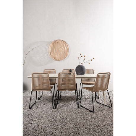 Lina spisebord 200*90- Lindos Venture Design Spisegruppe
