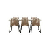Lina spisebord 200*90- Lindos Venture Design Spisegruppe