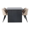 Vail spisebord + Velvet stol Venture Design Spisegruppe