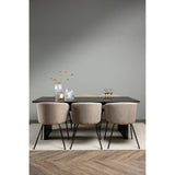 Vail spisebord + Berit stol Venture Design Spisegruppe