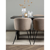 Vail spisebord + Berit stol Venture Design Spisegruppe