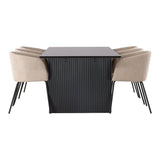 Vail spisebord + Berit stol Venture Design Spisegruppe